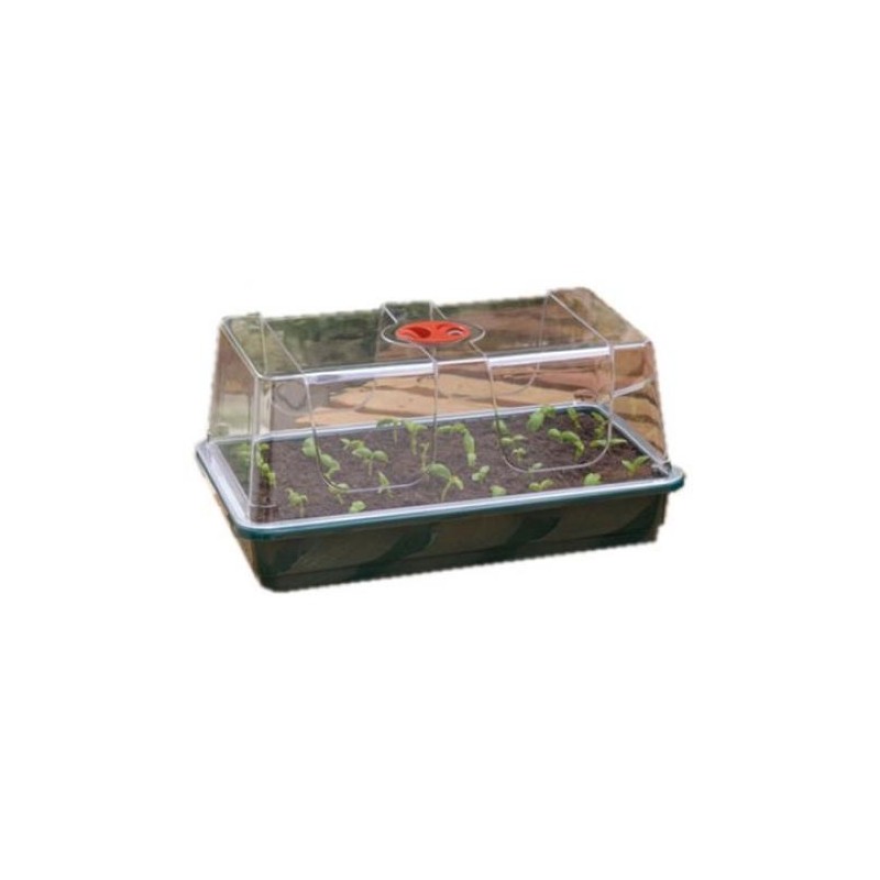 Mini Invernadero Ventilado Rígido Grande 38X23X18 G19 Garland