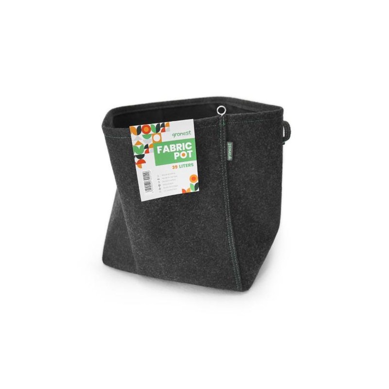 Pot en Tissu Classique 350G/M2 Avec Poignées 39L Gronest