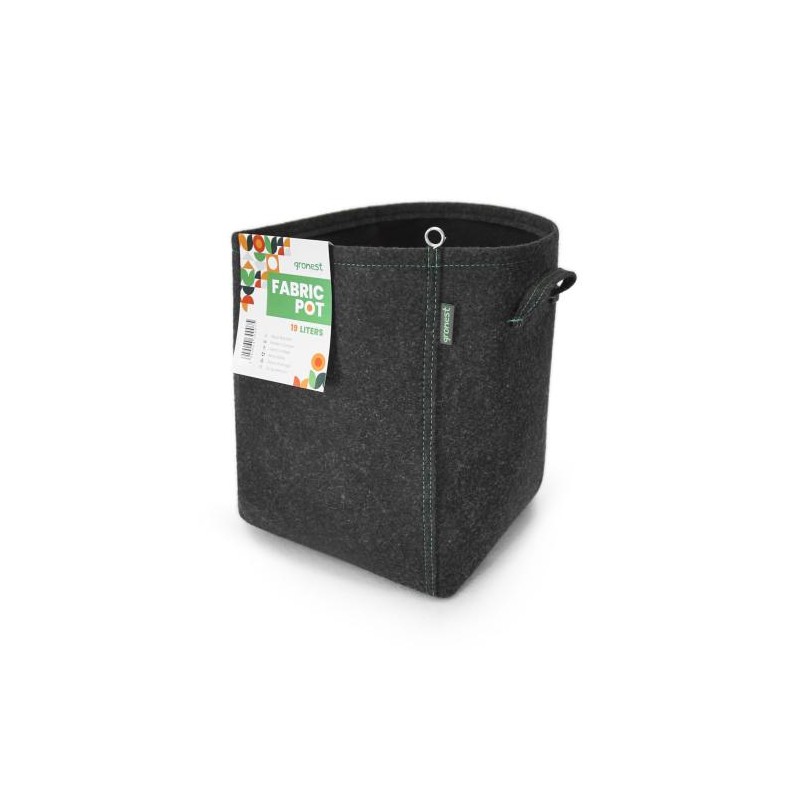 Pot en Tissu Classique 350G/M2 Avec Poignées 19L Gronest
