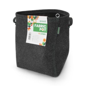 Classic 350G/M2 Fabric Pot with Handles 15L Gronest