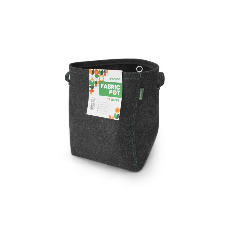 Classic 350G/M2 Stofftopf mit Griffen 15L Gronest
