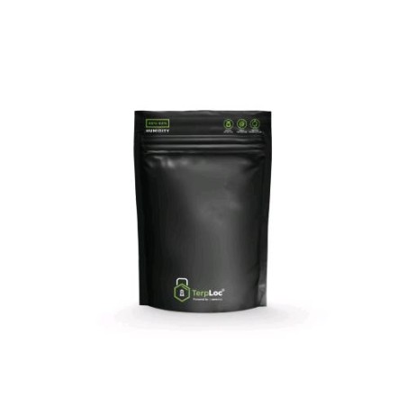 Terploc Busta Zip Opaca 15 gr Senza Finestra 12,7X20,7 cm 10 Pezzi Grove Bag