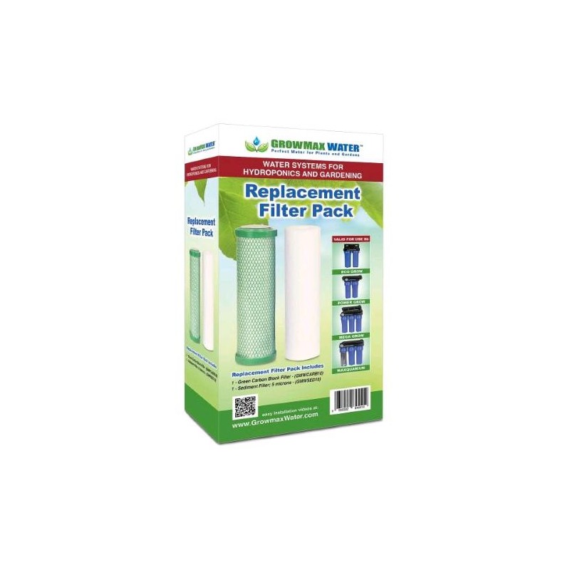 Filtre de Rechange Pack 10 GrowMax Water