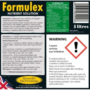 Formulex 5L Technologie de Croissance Growth technology