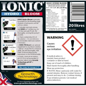 Ionic Hydro Bloom 20 L Growth technology
