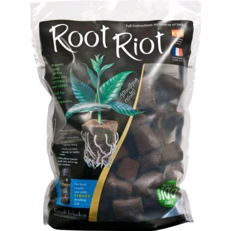 Root Riot 100 Pezzi 3,2X3,2X3,8 cm Growth technology