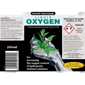Oxygène Liquide 250 ml Growth technology