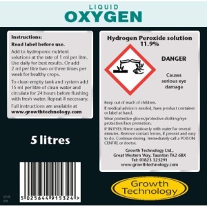 Liquid Oxygen 5L Growth technology