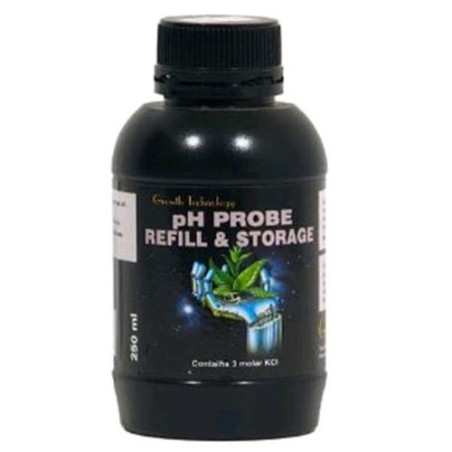 Solución de Mantenimiento de Electrodos (REFILL And Storage) 300 ml Kcl Growth technology