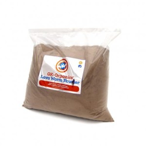 GK Organics Lava-Wurm-Pulver Lava-Dünger + Humus 5L Kalong