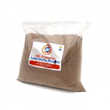 Guano Poudre de Ver de Terre GK Organics Engrais Lava + Humus 25L Kalong