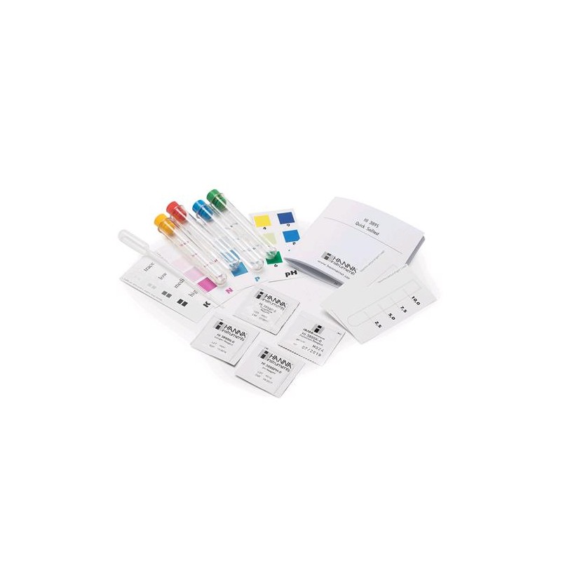 Hanna Soil Test Kit (PH, N, P, K) HI 3895 Hanna Instruments