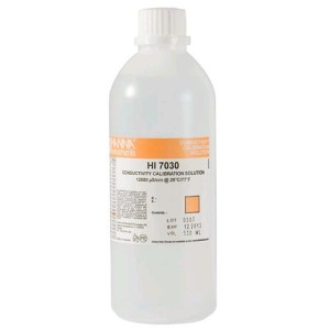 Hanna EC Kalibrierlösung 12880 Flasche 500ml HI7030L Hanna Instruments
