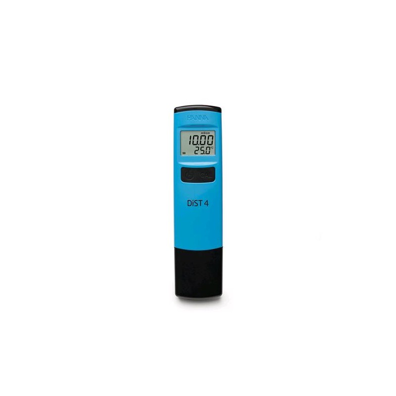 Hanna Testeur EC DIST4 Portable 1 Point Calibration Manuelle Échelle 19.99 mS/cm HI98304 Hanna Instruments