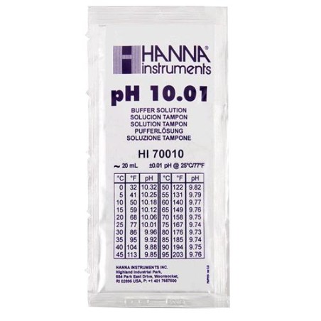 Hanna Caja 25 Sobres Solución de Limpieza de Electrodos 20 ml HI70000P Hanna Instruments