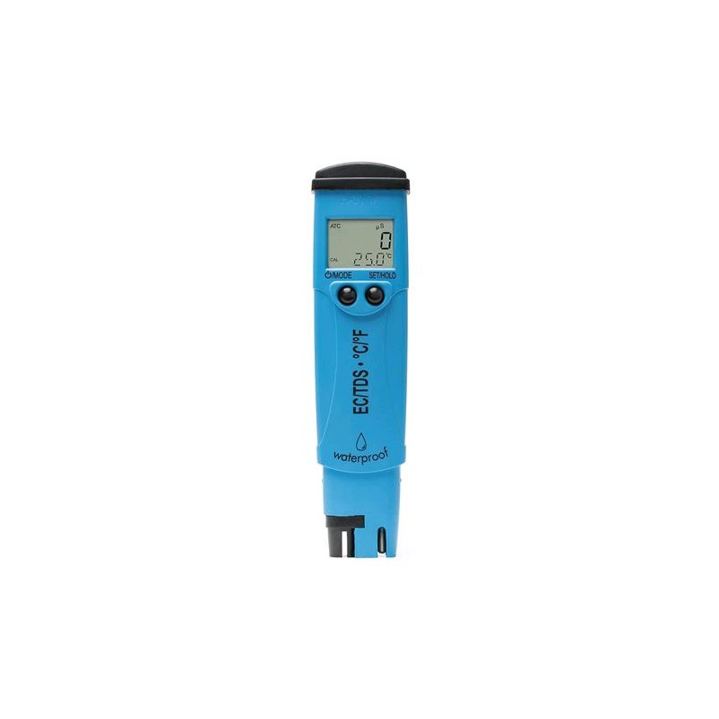 Hanna EC DIST5 Portátil 1/2 Puntos Calibración Automática Impermeable Escala 3999 µs/cm HI98311 Hanna Instruments