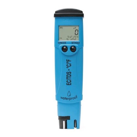 Hanna EC DIST5 Portátil 1/2 Puntos Calibración Automática Impermeable Escala 3999 µs/cm HI98311 Hanna Instruments
