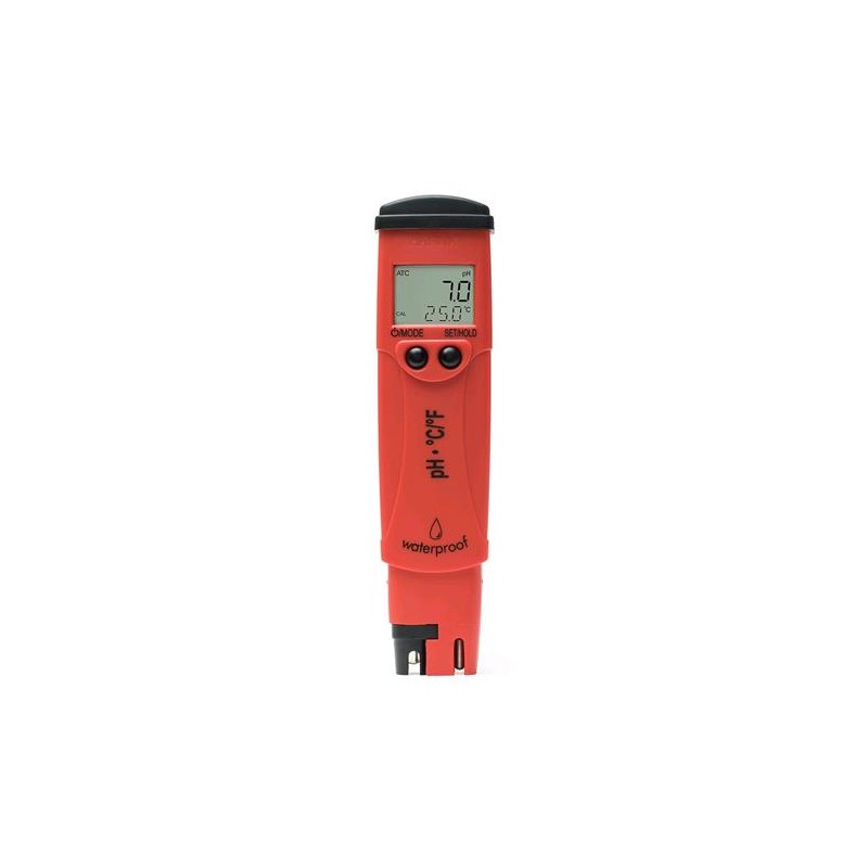 Hanna Tragbares pH-Messgerät 1/2 Punkte Automatische Kalibrierung Wasserdicht Genauigkeit ±0.1 HI98127 Hanna Instruments