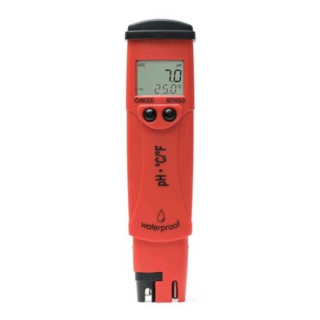 Hanna Mètre de pH Portable 1/2 Points Calibration Automatique Étanche Précision ±0.1 HI98127 Hanna Instruments