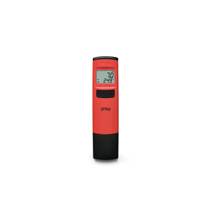 Hanna Medidor de pH Portátil 2 Puntos Calibración Manual Precisión ±0.1 HI98107 Hanna Instruments