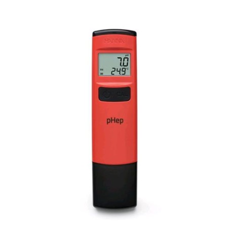 Hanna Medidor de pH Portátil 2 Puntos Calibración Manual Precisión ±0.1 HI98107 Hanna Instruments