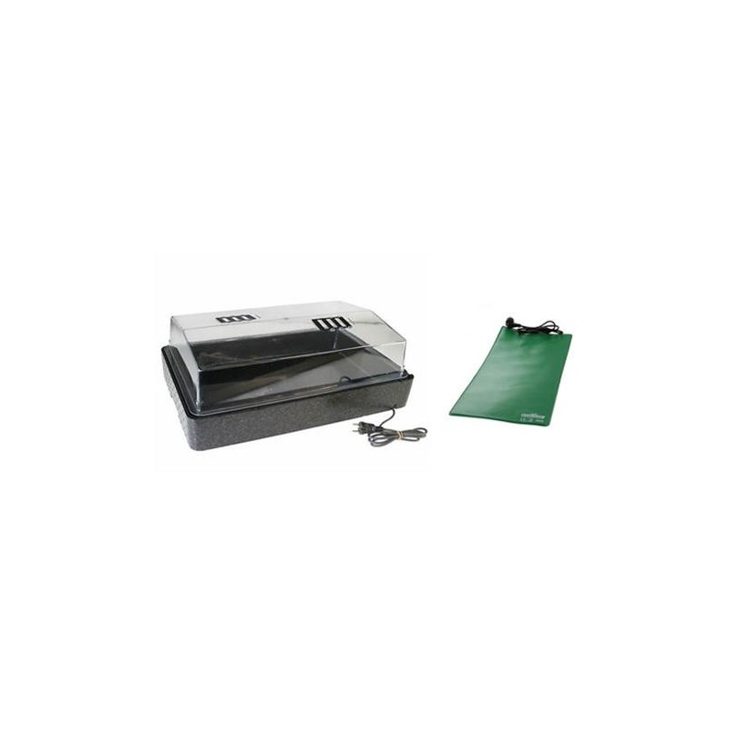 Propagator Serretta Propagatore Riscaldata 43 con Tappeto Riscaldato HGA