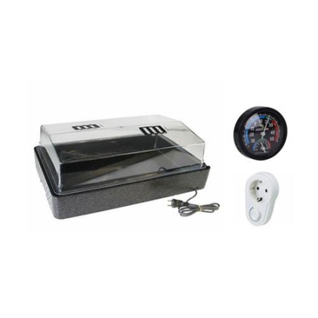 Propagator Plateau de Propagation Chauffé 64/50 Avec Variateur Et Thermomètre HGA