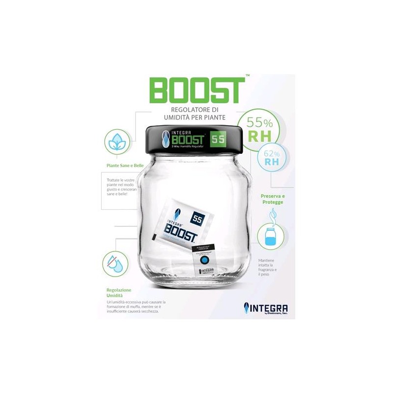 Display 200 Bustine 4gr RH 55% Integra Boost