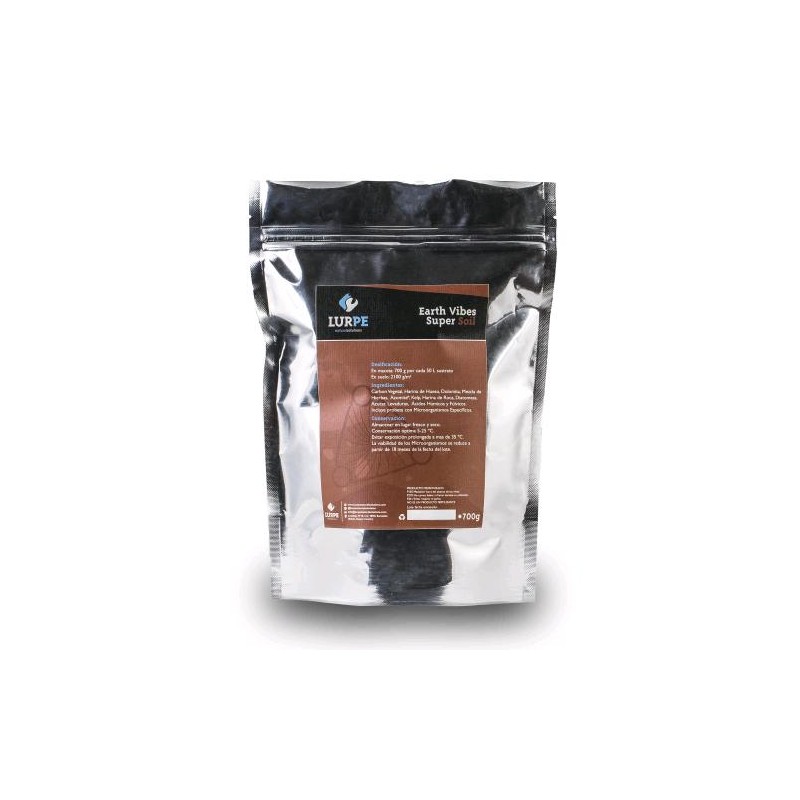 Earth Vibes Supersoil 250 gr Lurpe Natural Solutions