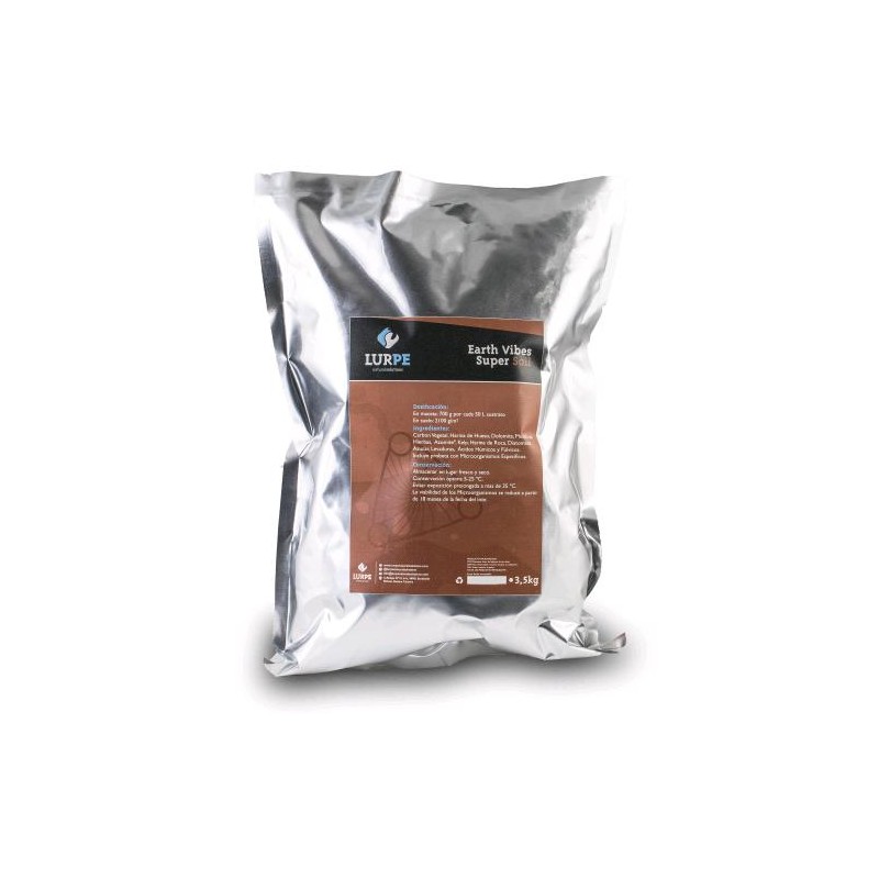 Earth Vibes Supersoil 3,5 Kg Lurpe Natural Solutions