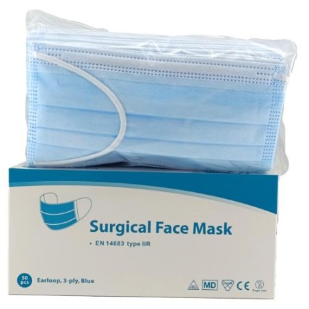 Surgical Mask Box of 50 Pcs Idromed