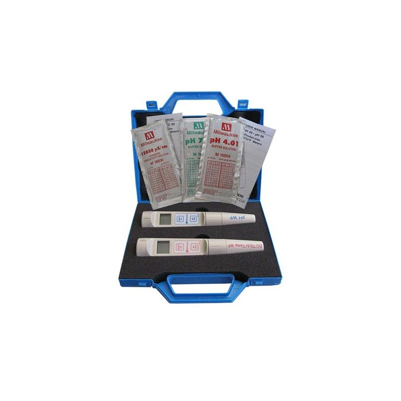 Kit de Medición pH/EC PH55+EC60 Milwaukee