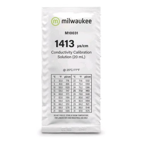 M10031B EC Kalibrierlösung 1413 µs/cm 20 ml Milwaukee