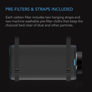 XL 4" Australischer Aktivkohlefilter 100mm AC Infinity