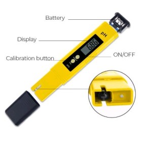 pH Meter PH01 Range 0.00/14.00 Idrogrow
