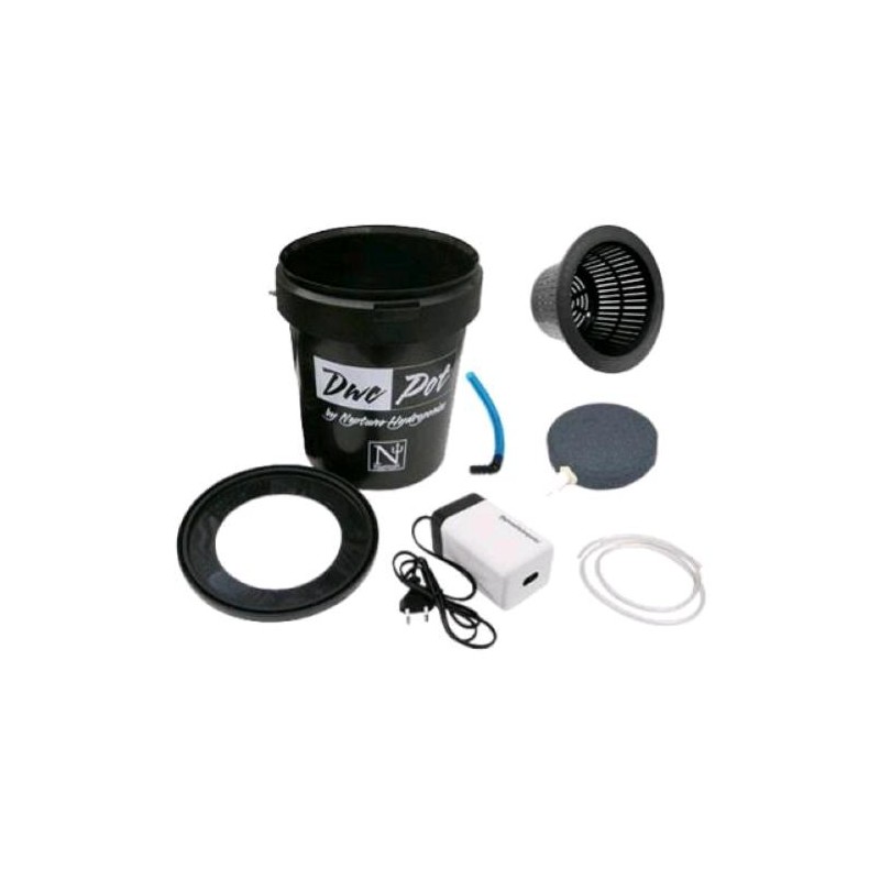 Neptune Hydroponics Sistema Hidropónico Dwc 25 Litros Idrogrow