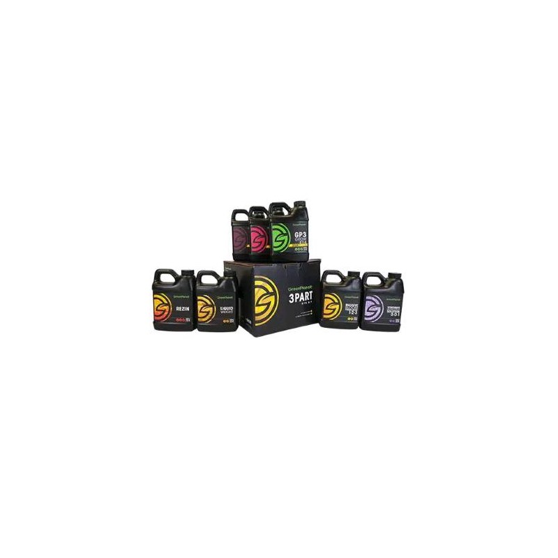 Nuevo Nutrientes GP3 Kit de inicio 3 Partes Green Planet