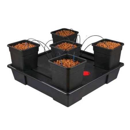 Sistema Idroponico 4 Vasi 25 L XXL Wilma Nutriculture