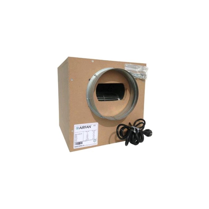 Soft Box 750 M³/H Aspiratore Cassonato con Panelli HDF Airfan