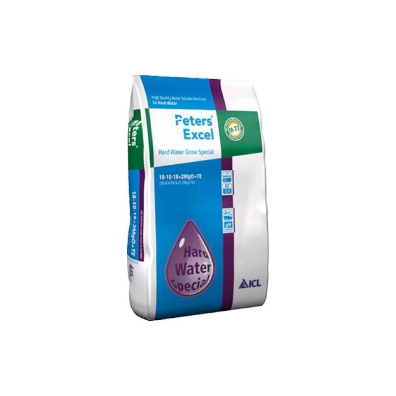 Peters Excel Spécial Croissance Eau Dure 15 kg Osmocote
