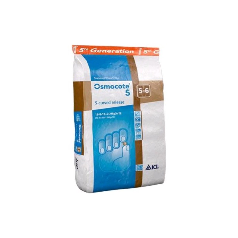 5 S Curved 5-6m 25 Kg Osmocote