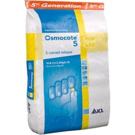 5 S CURVED12-14m 25 Kg Osmocote