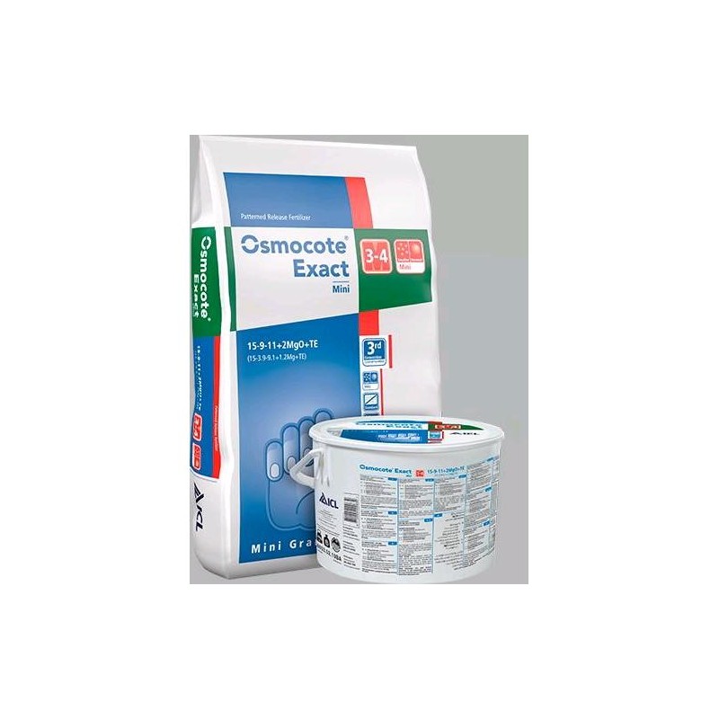 Exact Standard Mini 3-4m 10 Kg Osmocote