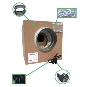 Soft Box Hdf Extracteur Casseté Supersilencieux 7000 M3H Airfan