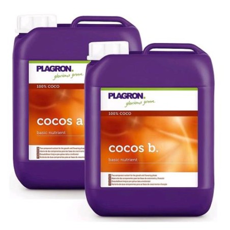 Cocos 20 L Bottiglie A e B Plagron