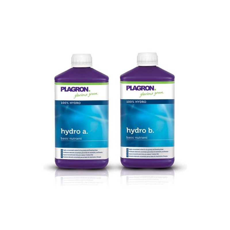 Hydro 1 L Bottiglie A e BPlagron