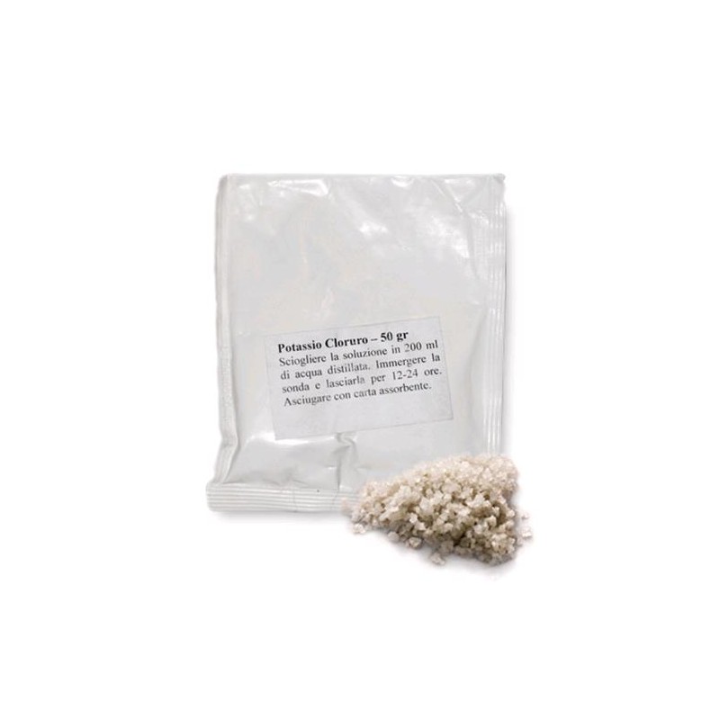 Soluble Powder for Electrode Cleaning Potassium Chloride Sachet 50 GR Aquili