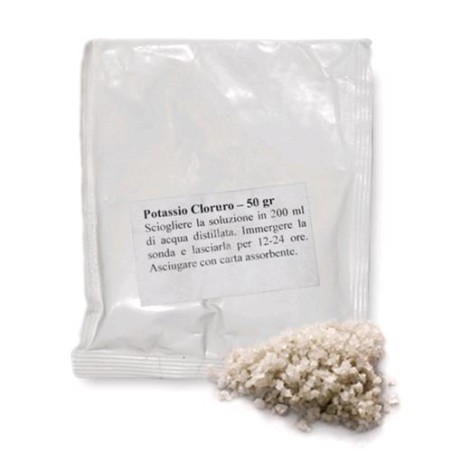 Soluble Powder for Electrode Cleaning Potassium Chloride Sachet 50 GR Aquili