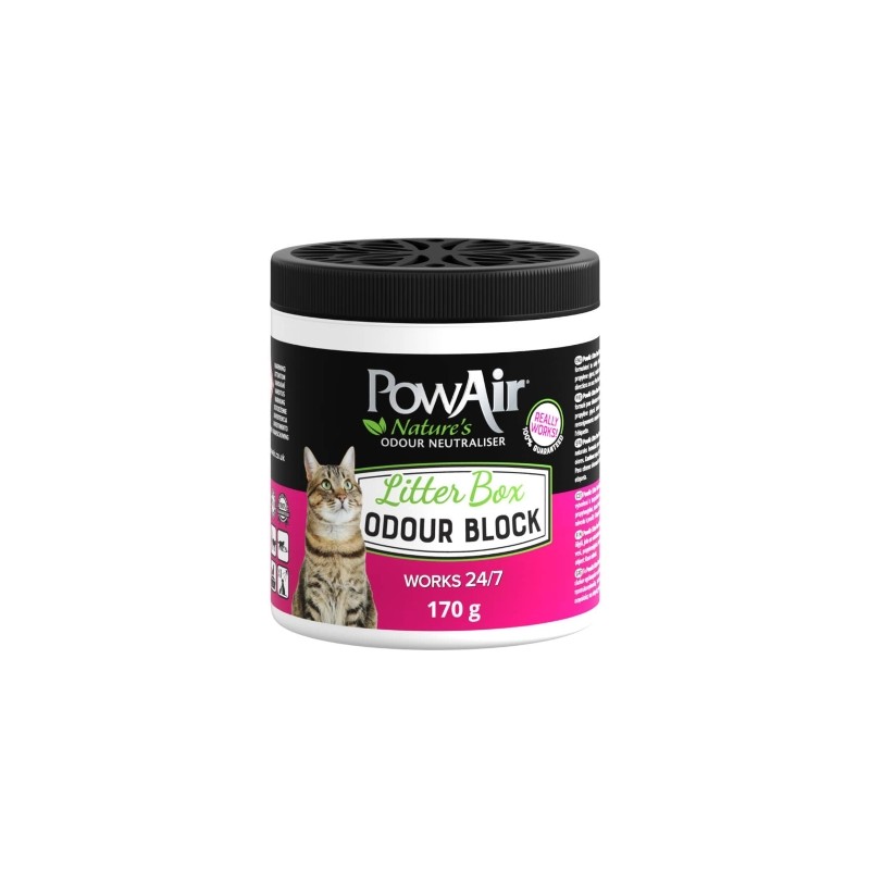 Odor Eliminator Block for Litter 170GR Pow Air