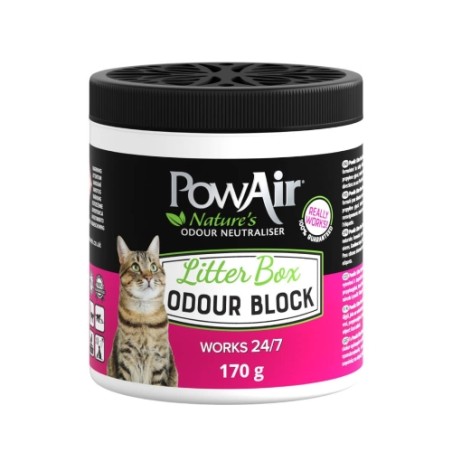 Odor Eliminator Block for Litter 170GR Pow Air